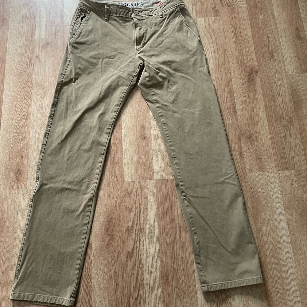 Dockers Khaki UltimateChino Straight Fit W32 L34